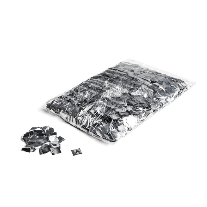 MagicFX - Metallic confetti squares 17x17mm - Silver